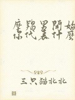 摩羯男开始躲着你代表什么封面