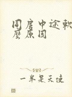 同房中途软是什么原因