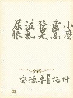 尿液发黄小肚子胀气是怎么回事