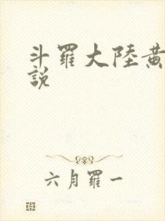 斗罗大陆黄色小说封面