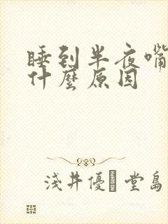 睡到半夜嘴苦是什么原因封面