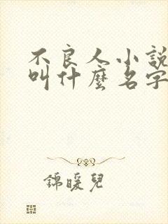 不良人小说原著叫什么名字封面