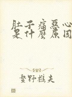 肚子痛恶心想吐是什么原因封面