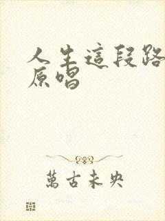 人生这段路歌曲原唱