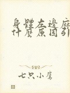 身体左边麻木是什么原因引起的