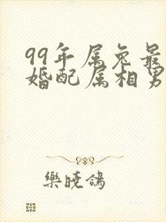 99年属兔最佳婚配属相男孩