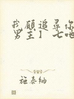 我愿追寻你【双男主】 七吔