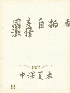 国产自拍 都市激情