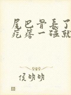 尾巴骨长了个硬疙瘩一碰就疼封面