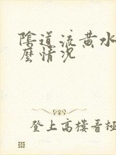 阴道流黄水是什么情况