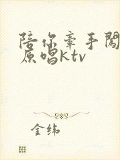 陪你牵手闯天涯原唱ktv封面