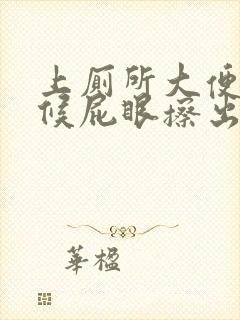 上厕所大便的时候屁眼擦出血是怎么回事