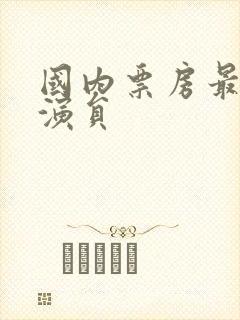 国内票房最高的演员