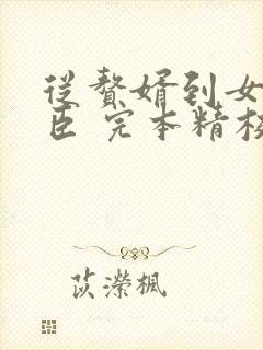 从赘婿到女帝宠臣 完本精校版txt