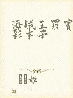 海贼王罗宾h全彩本子封面