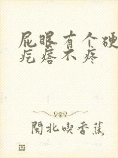 屁眼有个硬硬的疙瘩不疼