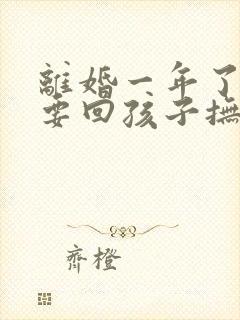 离婚一年了可以要回孩子抚养权封面