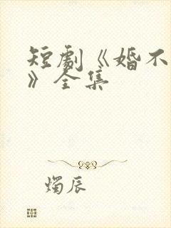 短剧《婚不容情》全集封面