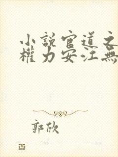 小说官道之绝对权力安江无弹窗全文免费阅读