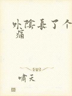 外阴长了个疙瘩 痛