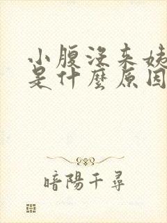 小腹没来姨妈痛是什么原因