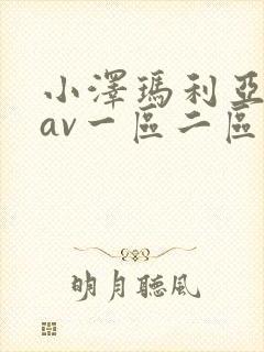 小泽玛利亚在线av一区二区