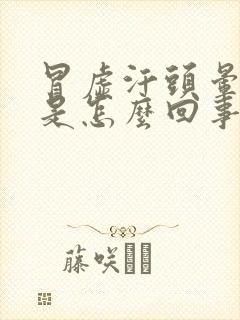 冒虚汗头晕想吐是怎么回事