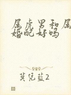 属虎男和属虎女婚配好吗封面