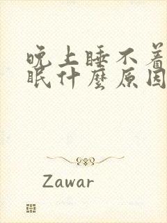 晚上睡不着觉失眠什么原因