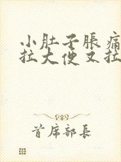 小肚子胀痛,想拉大便又拉不出来怎么办女性