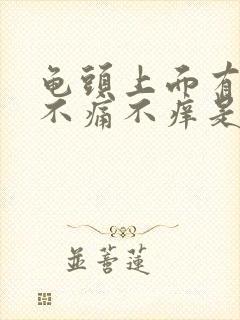 龟头上面有红斑不痛不痒是怎么回事封面