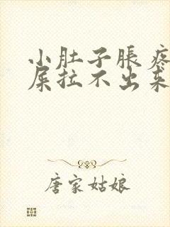 小肚子胀疼想拉屎拉不出来怎么回事