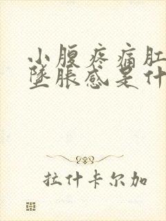 小腹疼痛肛门有坠胀感是什么原因