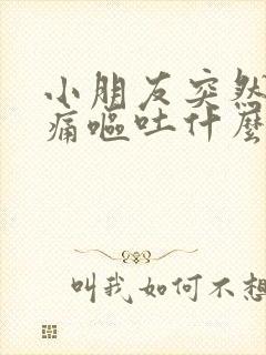 小朋友突然肚子痛呕吐什么原因