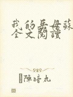 我的岳母苏霈真全文阅读封面