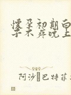 怀孕初期白天肚子不疼晚上隐隐作痛封面