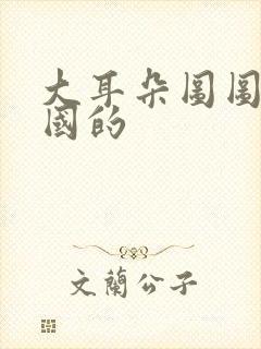 大耳朵图图是哪国的封面