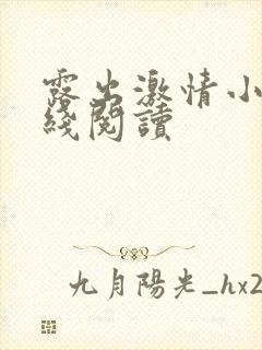 露出激情小说在线阅读