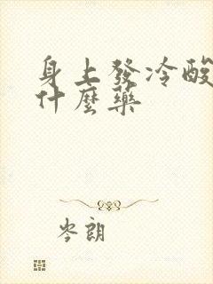 身上发冷酸痛吃什么药