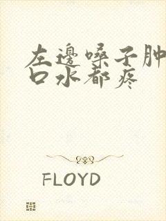 左边嗓子肿痛咽口水都疼