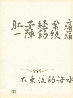 肚子经常痛一阵一阵的绞痛封面