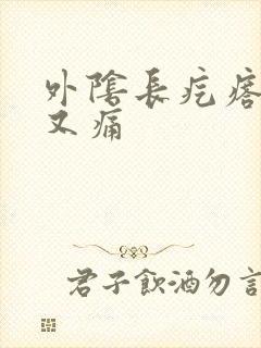 外阴长疙瘩又痒又痛