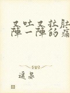 又吐又拉肚子一阵一阵的痛什么原因