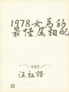 1978女马的最佳属相配偶封面