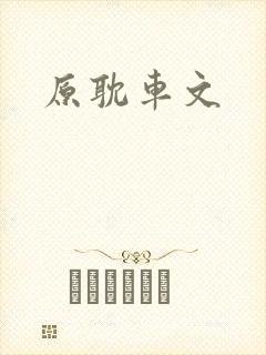 原耽车文