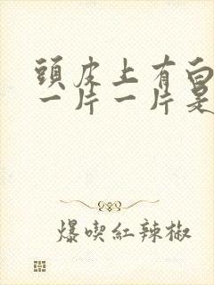 头皮上有白色的一片一片是什么原因