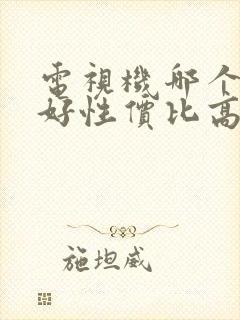 电视机哪个品牌好性价比高