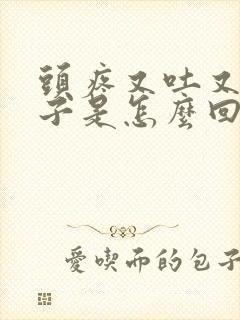 头疼又吐又拉肚子是怎么回事封面