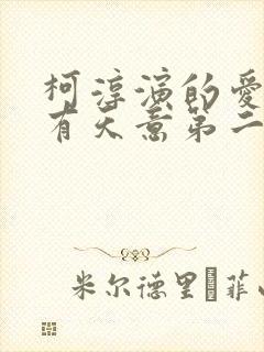 柯淳演的爱情自有天意第二部封面