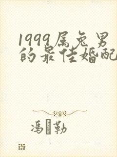 1999属兔男的最佳婚配属相封面